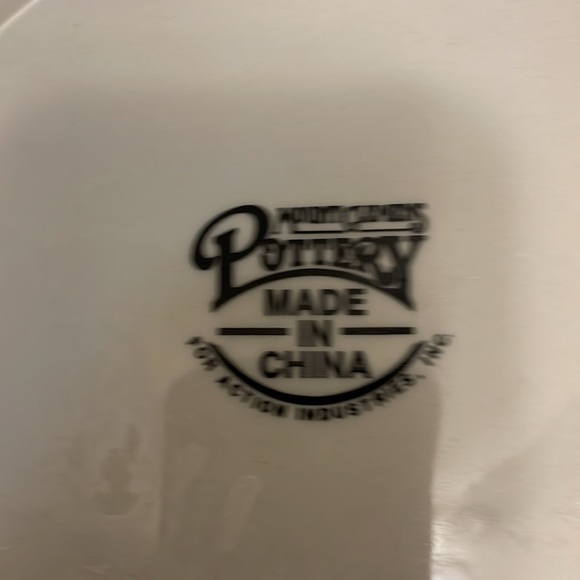 Mount Clemens Pottery 10” Cherry Pie Plate with Recipe - Picture 4 of 4